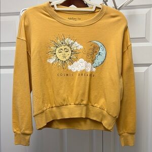 Yellow Cosmic Dreamer Sweatshirt